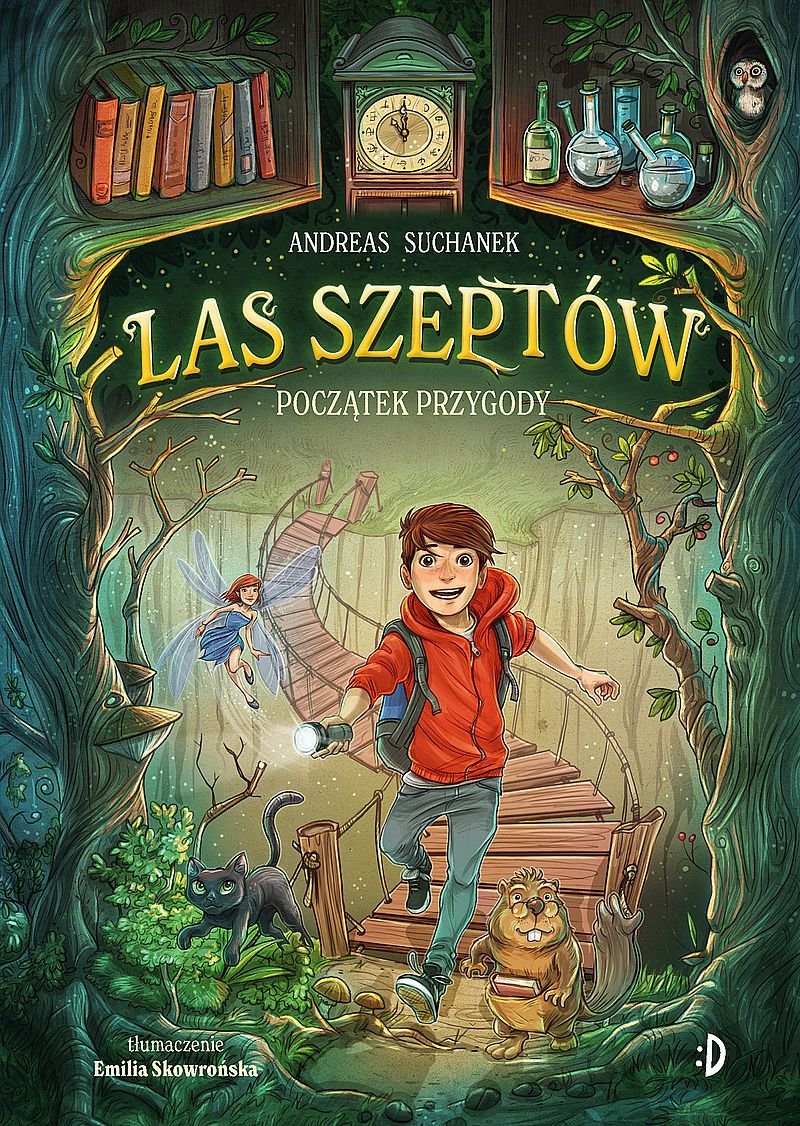Początek przygody. Las Szeptów. Tom 1 okładka