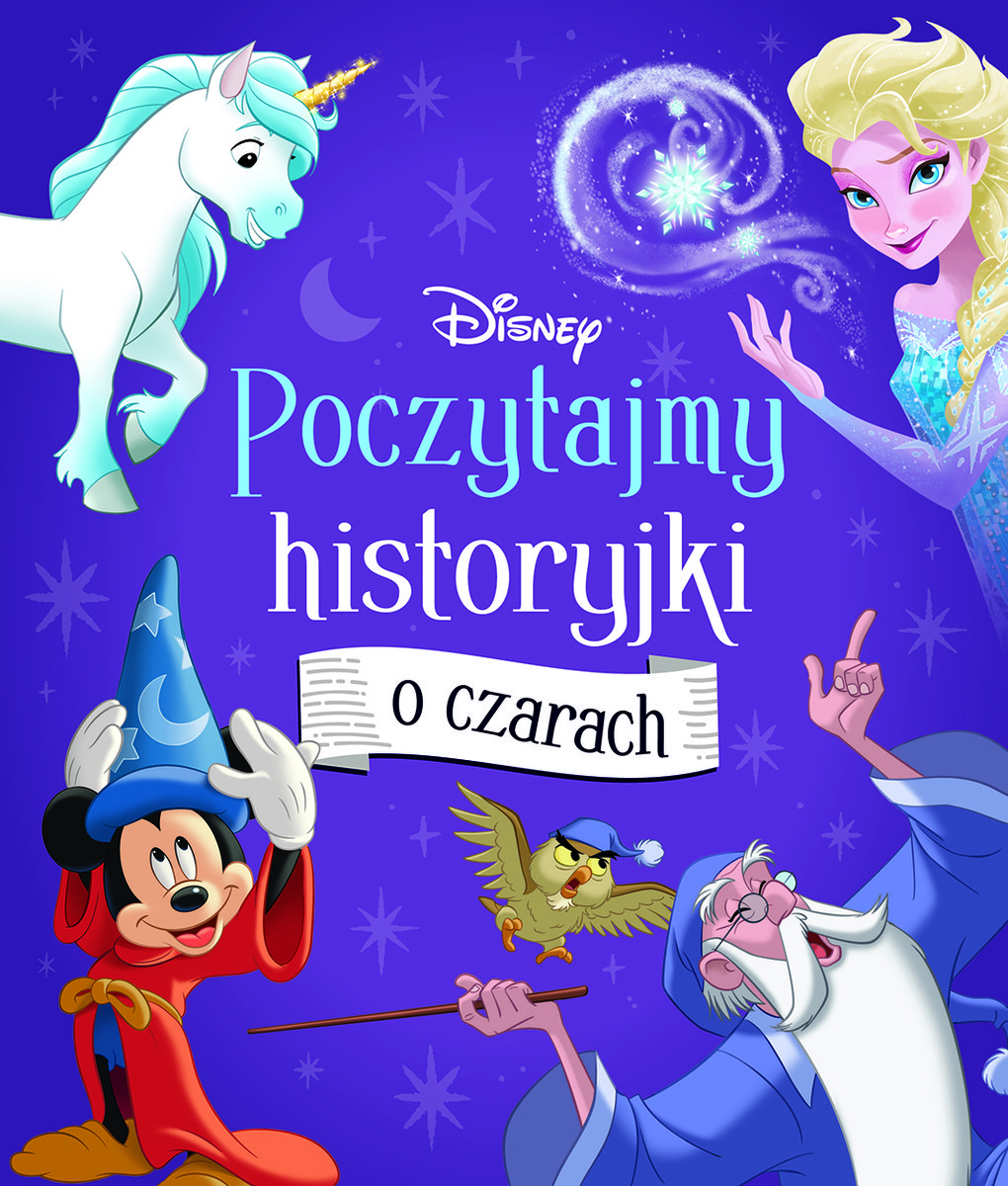 Poczytajmy historyjki o czarach. Disney okładka