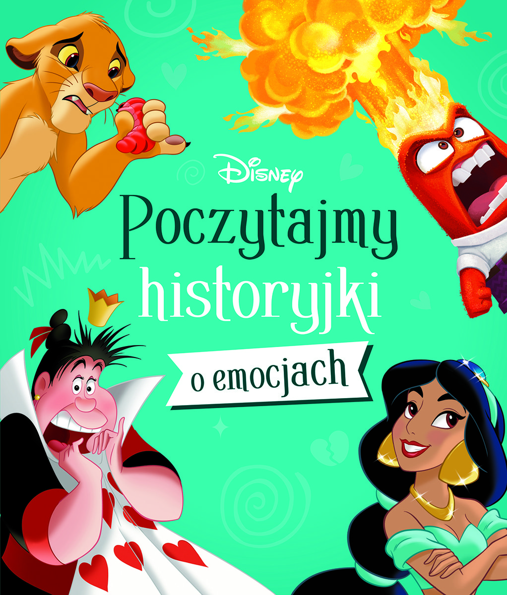 Poczytajmy historyjki o emocjach. Disney okładka