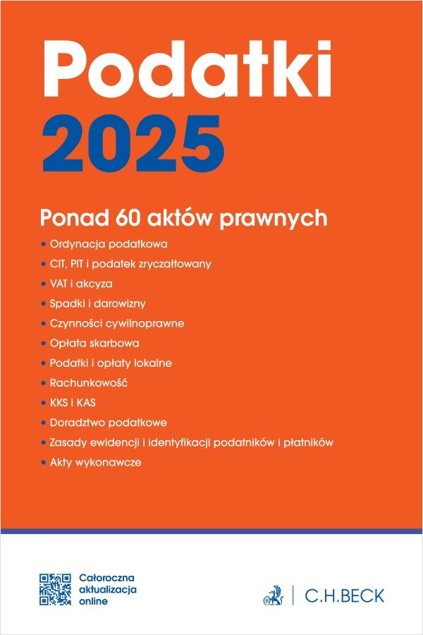 Podatki 2025 z aktualizacją online okładka