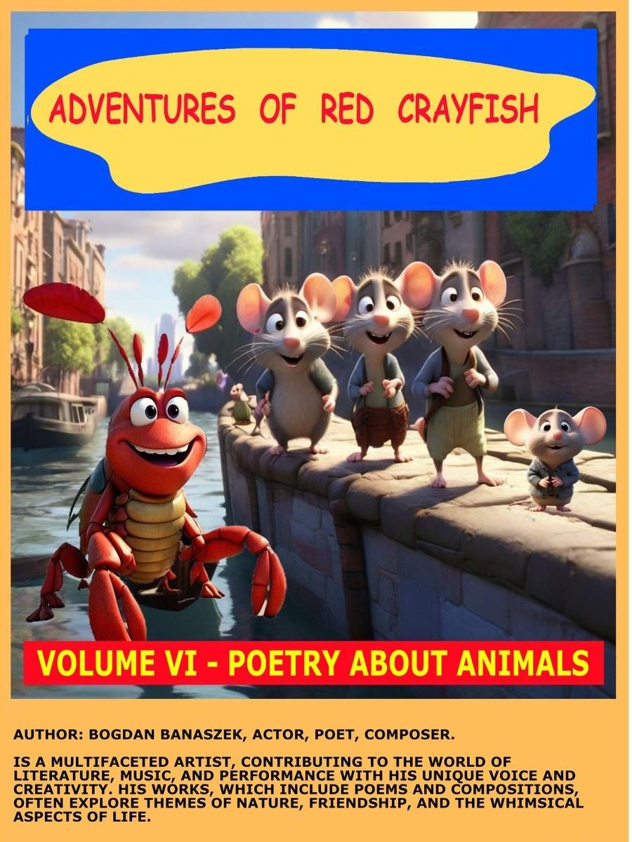 Poetry about animals. Adventures of red crayfish. Volume 6 okładka