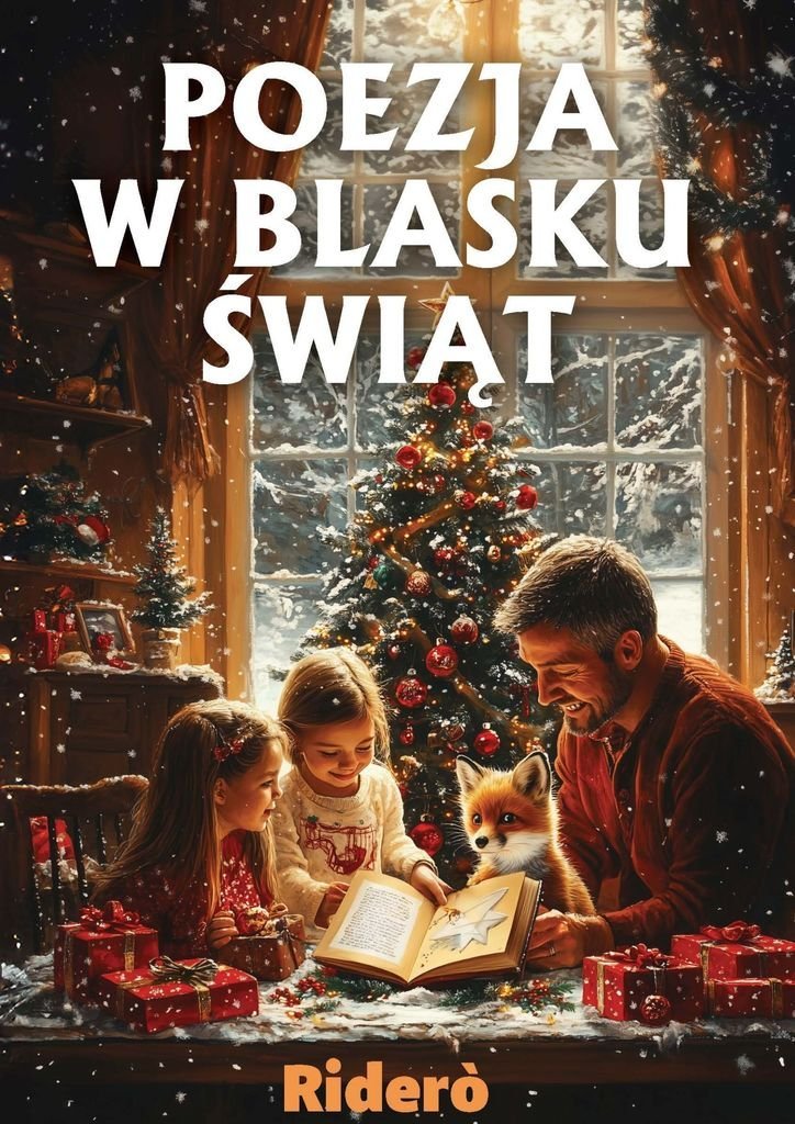 Poezja w blasku świąt okładka