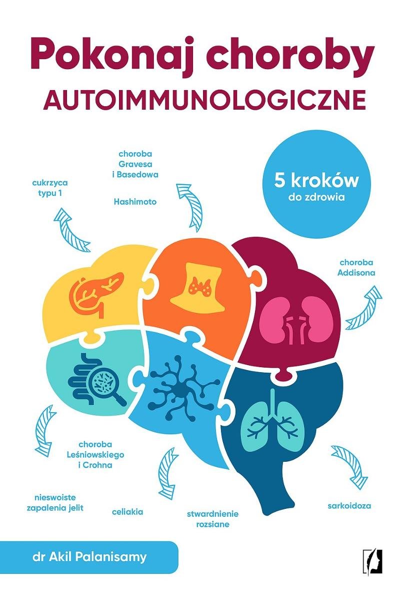 Pokonaj choroby autoimmunologiczne. 5 kroków do zdrowia okładka