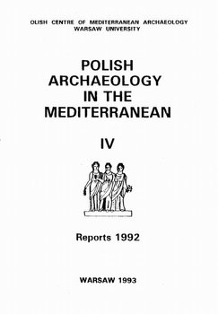 Polish Archaeology in the Mediterranean 4 okładka