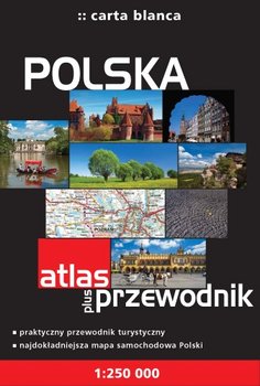 Polska. Atlas plus przewodnik okładka