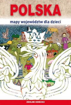 Polska. Mapy województw dla dzieci okładka