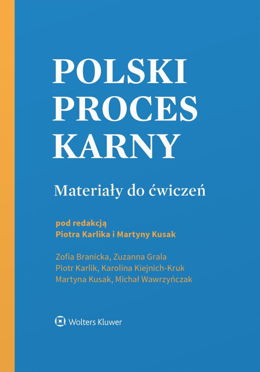 Polski proces karny. Materiały do ćwiczeń okładka