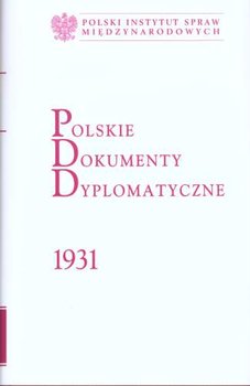 Polskie Dokumenty Dyplomatyczne 1931 okładka