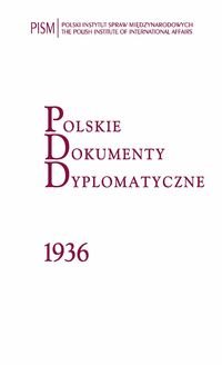 Polskie Dokumenty Dyplomatyczne 1936 okładka