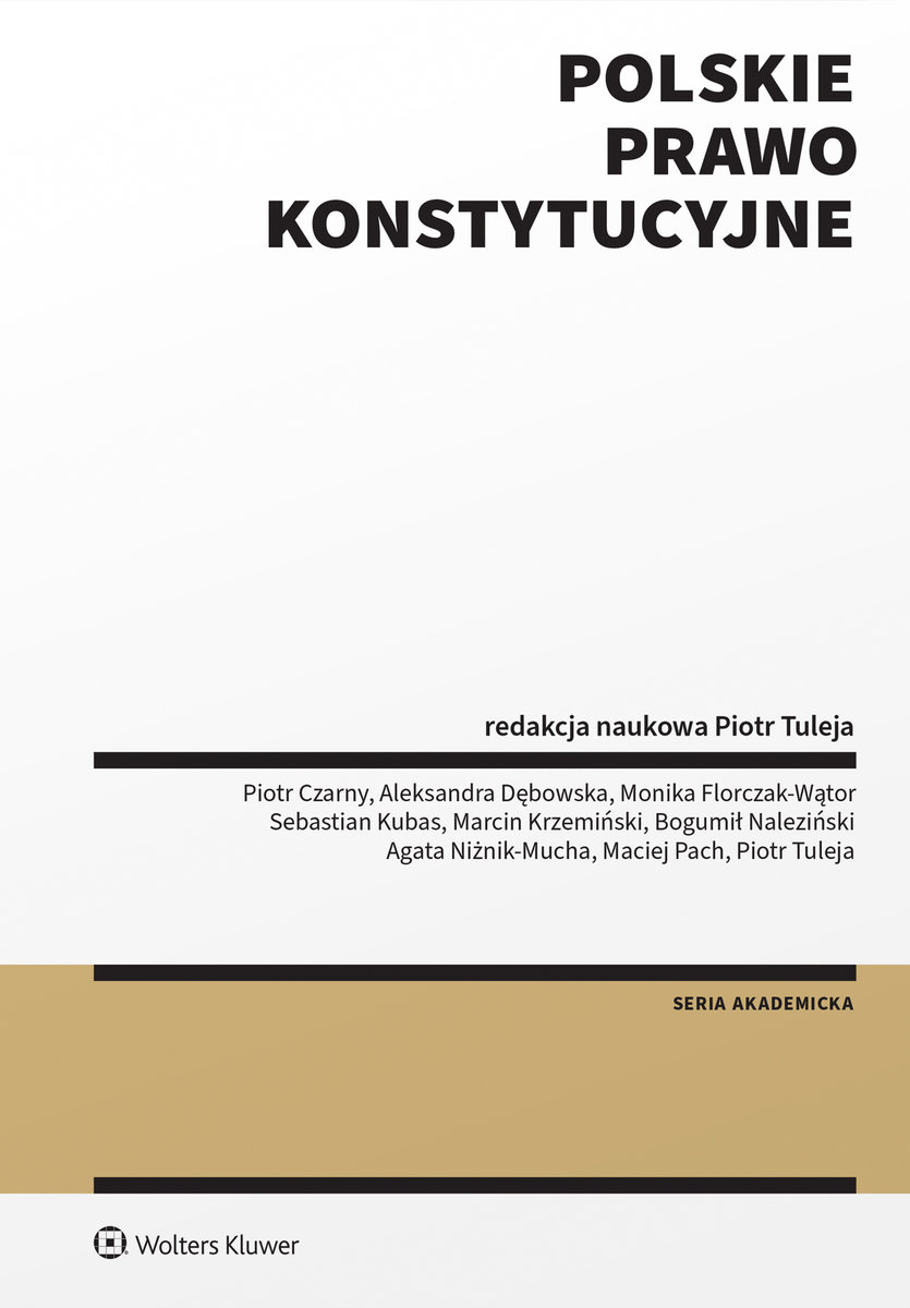 Polskie prawo konstytucyjne okładka