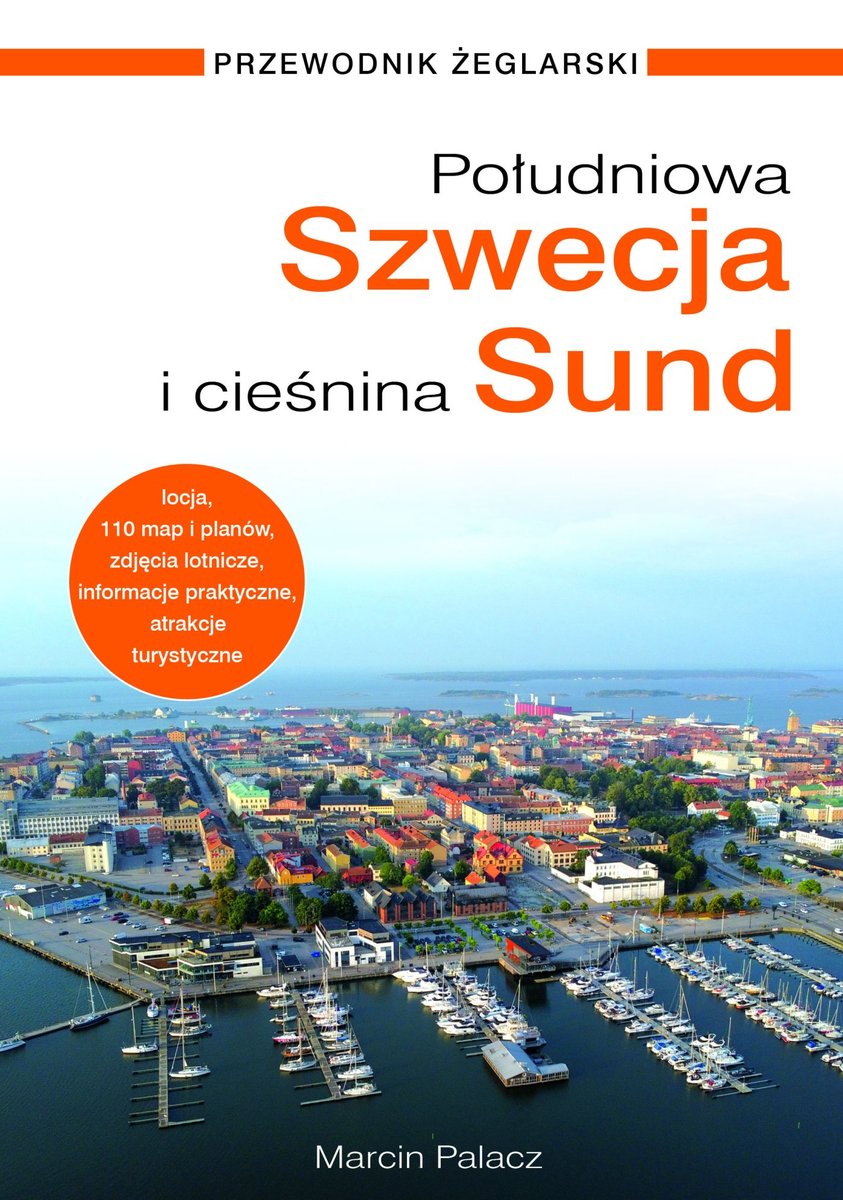 Południowa Szwecja i cieśnina Sund. Przewodnik żeglarski okładka