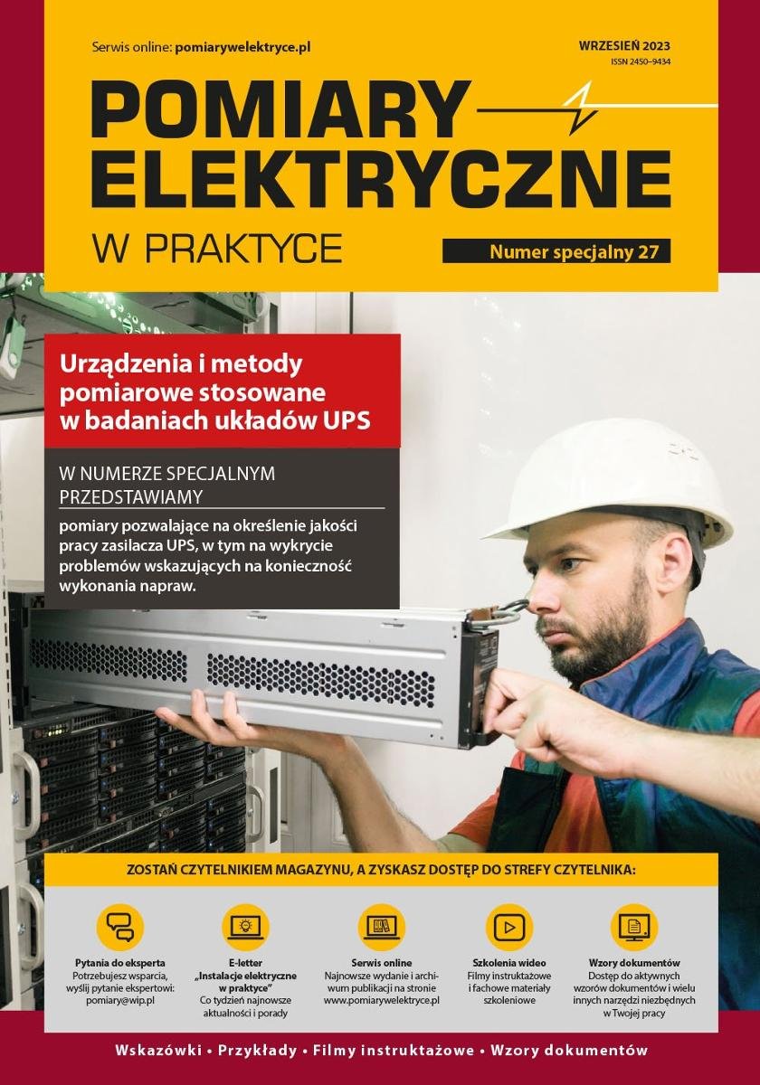 Pomiary elektryczne w praktyce. 27 numer specjalny - ebook MOBI okładka