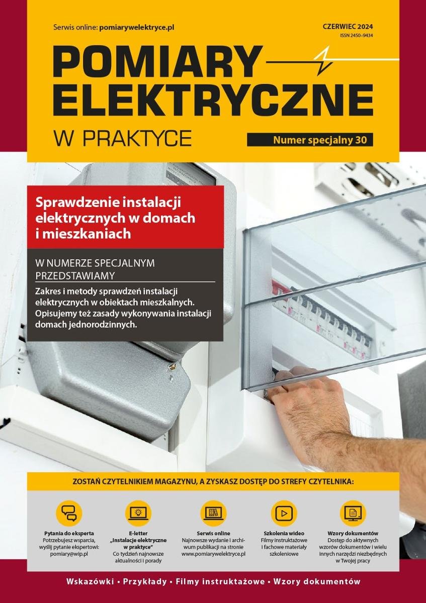 Pomiary elektryczne w praktyce. 30 numer specjalny - ebook EPUB okładka