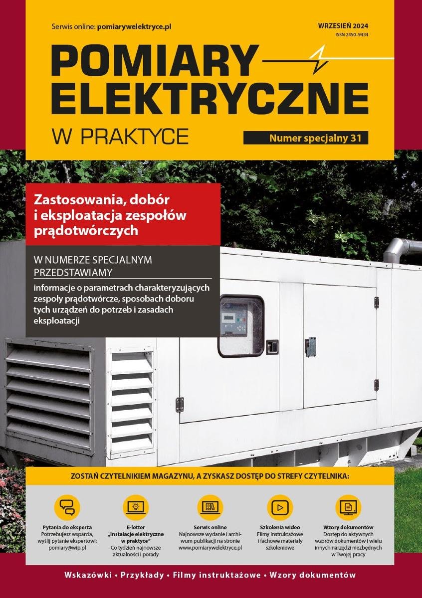 Pomiary elektryczne w praktyce. 31 numer specjalny - ebook PDF okładka