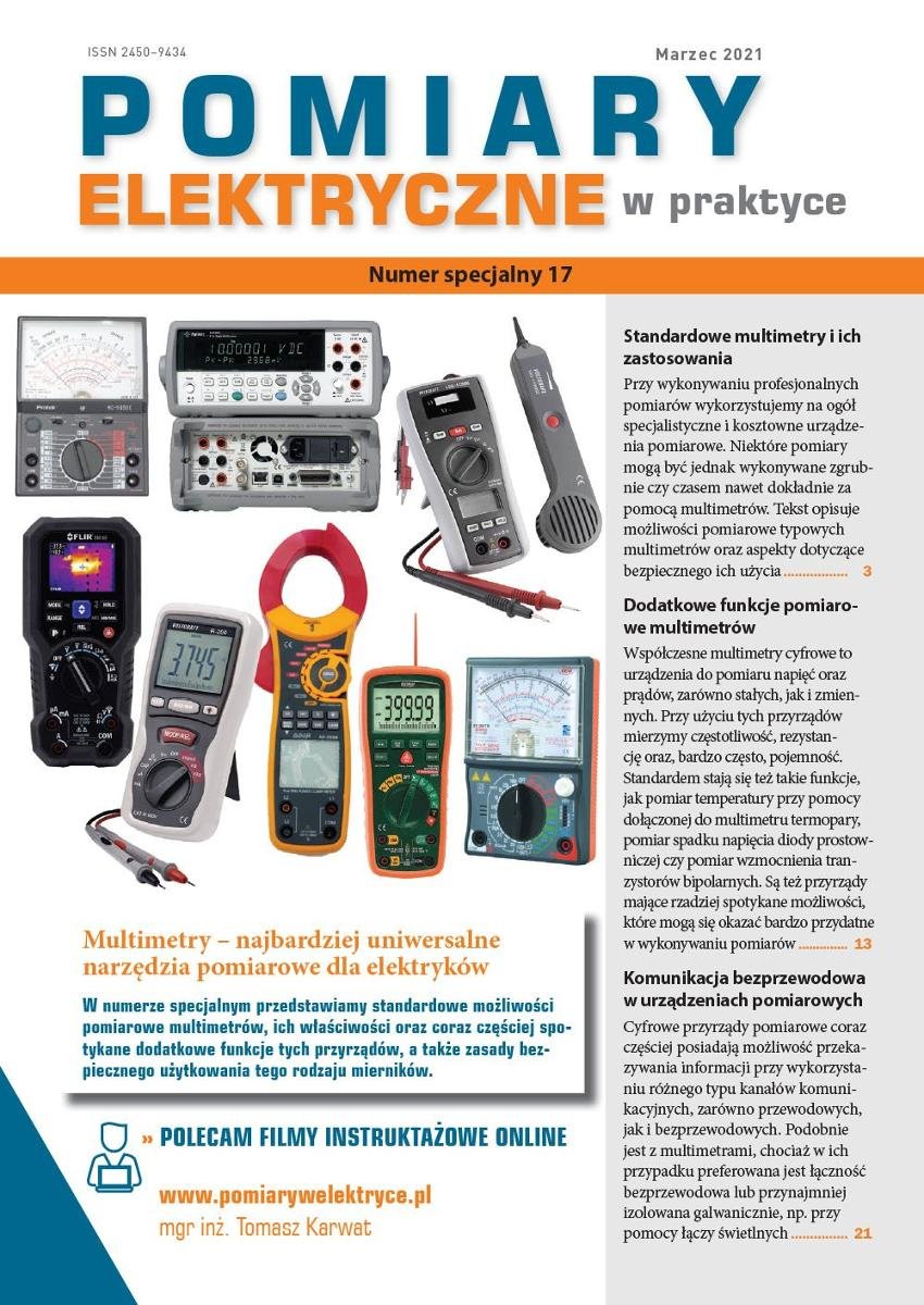 Pomiary elektryczne w praktyce nr 17. Numer specjalny - ebook EPUB okładka