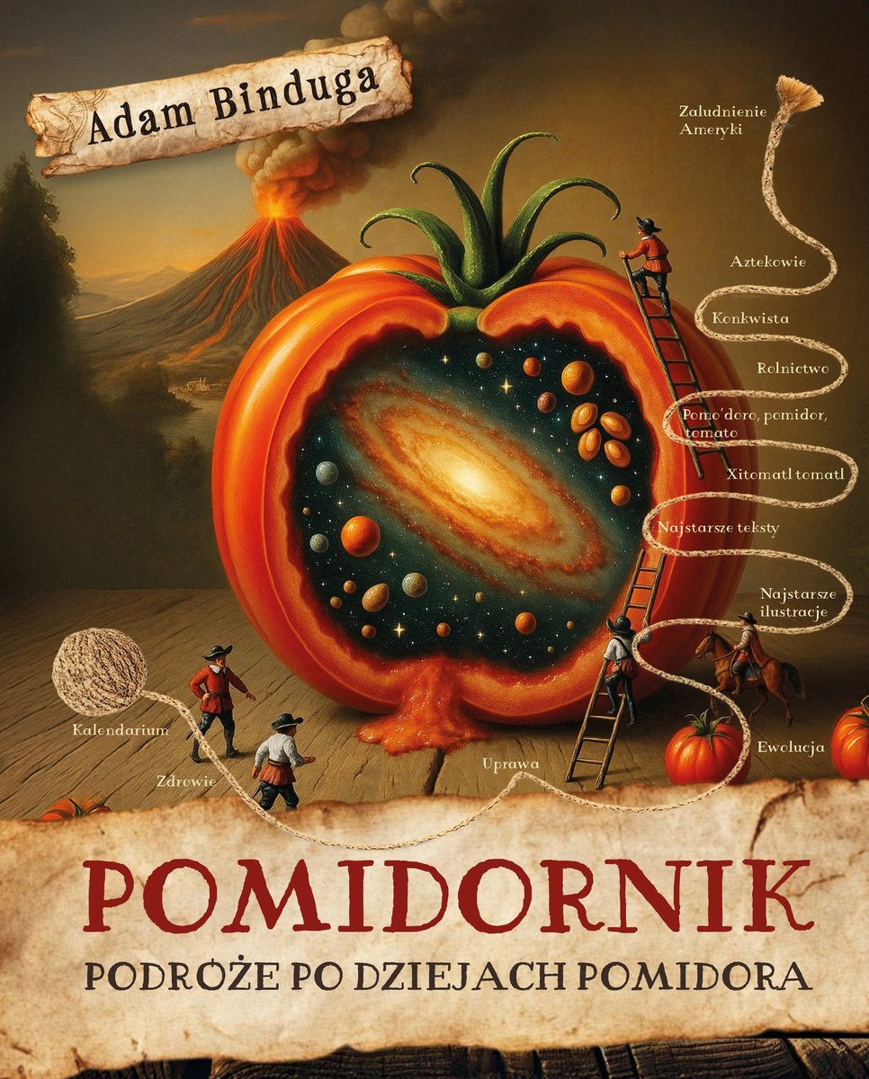 Pomidornik. Podróże po dziejach pomidora okładka