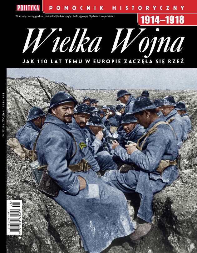 Pomocnik Historyczny Polityki. Wielka Wojna 1914-1918 6/2024 okładka