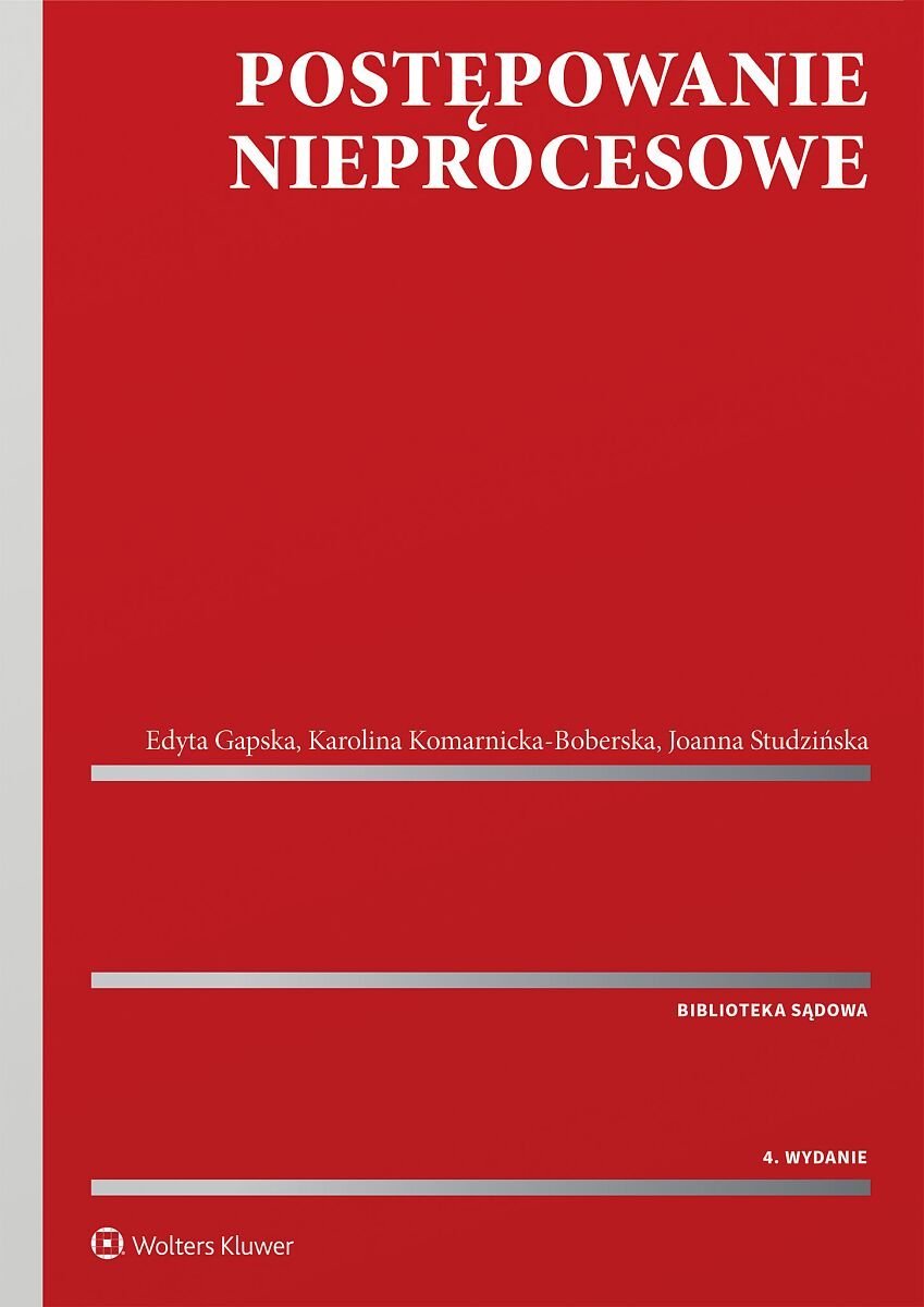 Postępowanie nieprocesowe okładka