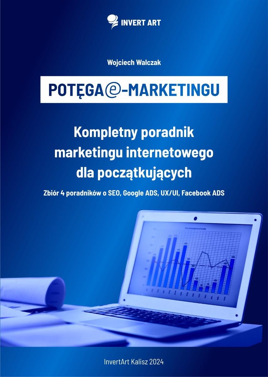 Potęga e-marketingu - seria 4 poradników okładka