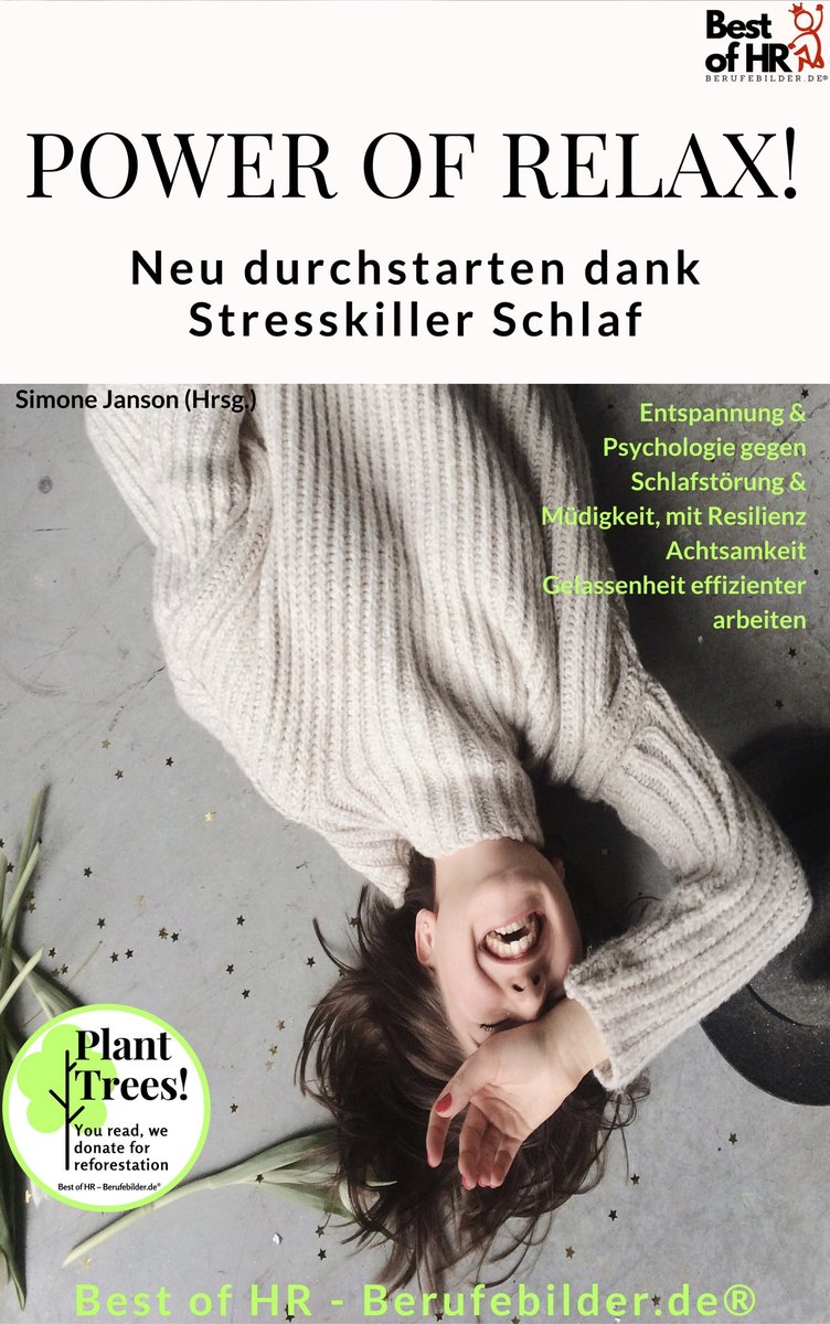 Power of Relax. Neu durchstarten dank Stresskiller Schlaf - ebook epub okładka