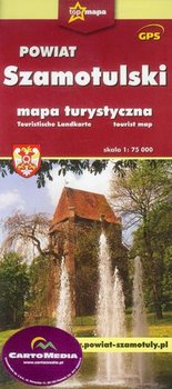 Powiat Szamotulski. Mapa turystyczna okładka