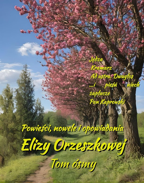 Powieści, nowele i opowiadania Elizy Orzeszkowej. Tom 8 okładka