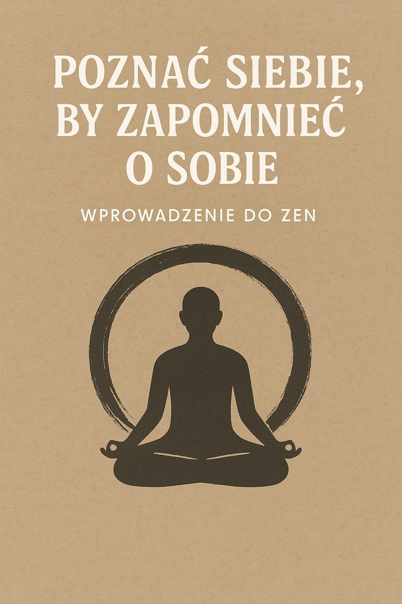 Poznać siebie, by zapomnieć o sobie. Wprowadzenie do zen - ebook EPUB okładka