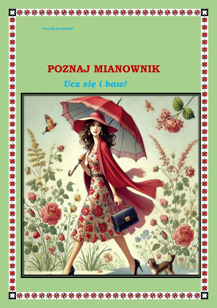 Poznaj mianownik. Ucz się i baw! okładka