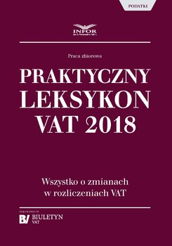 Praktyczny leksykon VAT 2018 okładka