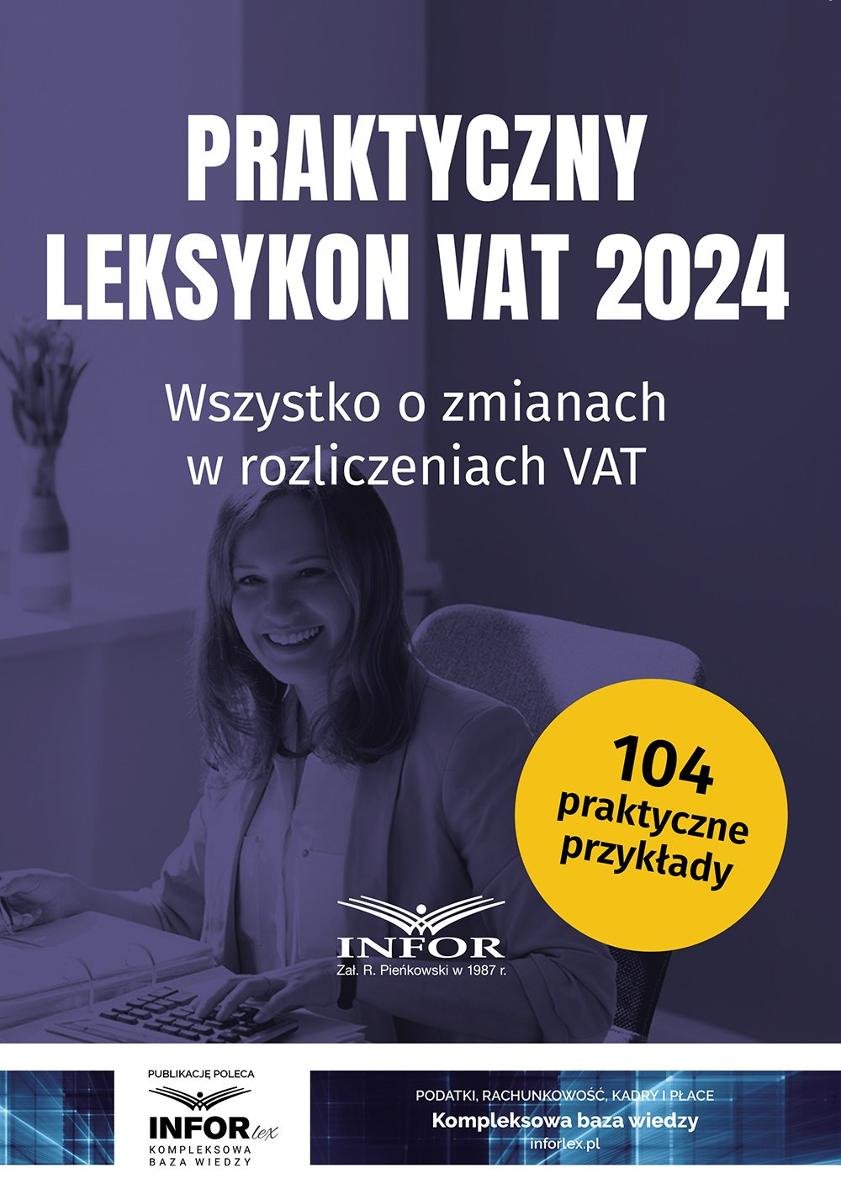Praktyczny leksykon VAT 2024 okładka
