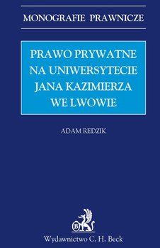 Prawo Prywatne Na Uniwersytecie Jana Kazimierza We Lwowie okładka
