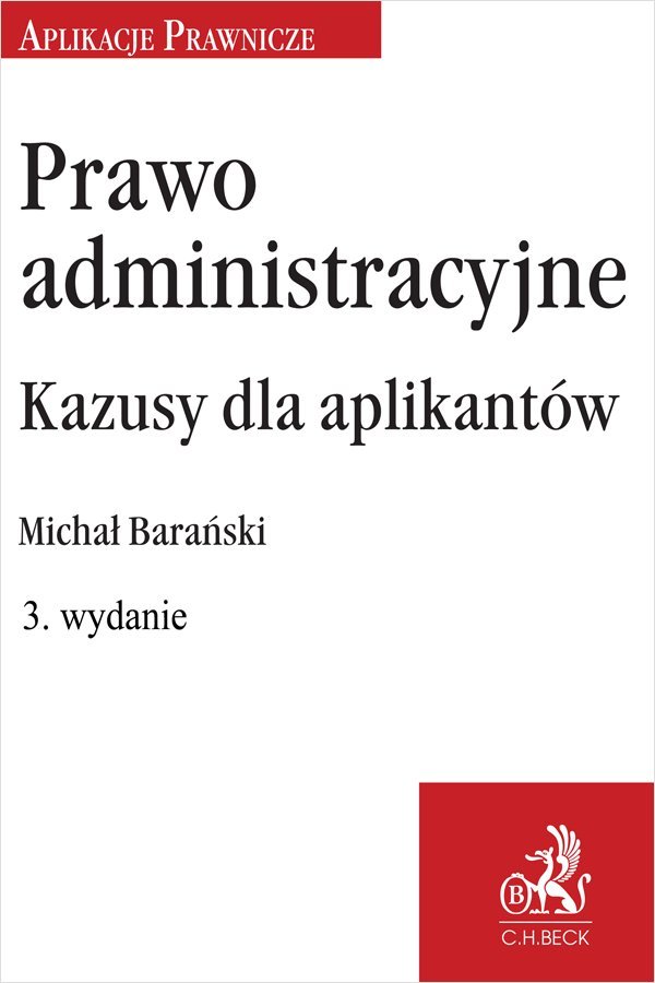 Prawo administracyjne. Kazusy dla aplikantów okładka