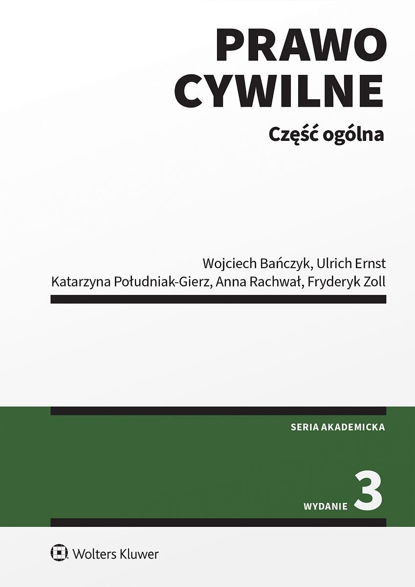 Prawo cywilne. Część ogólna okładka