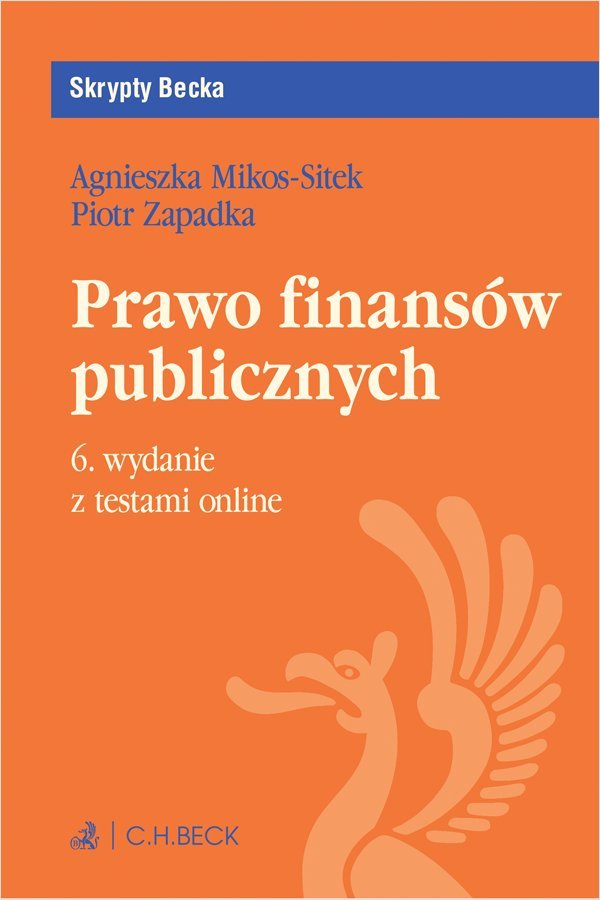 Prawo finansów publicznych z testami online okładka