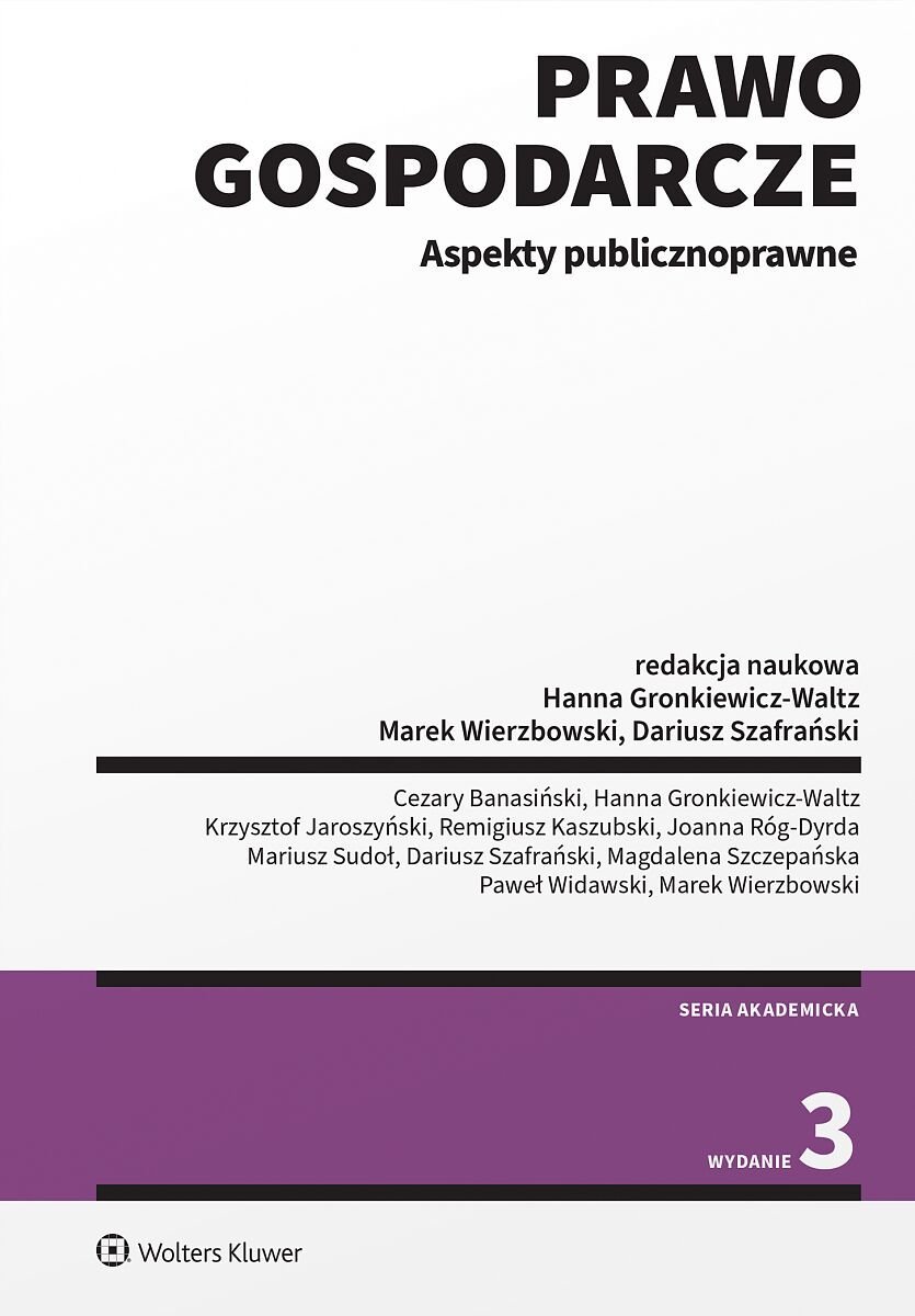 Prawo gospodarcze. Aspekty publicznoprawne - ebook PDF okładka
