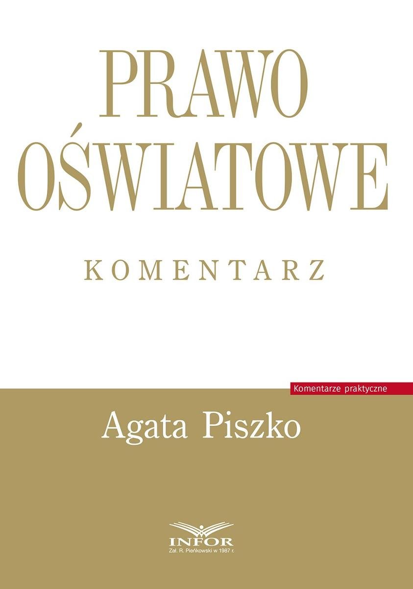 Prawo oświatowe. Komentarz okładka