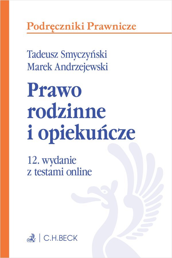 Prawo rodzinne i opiekuńcze z testami online okładka