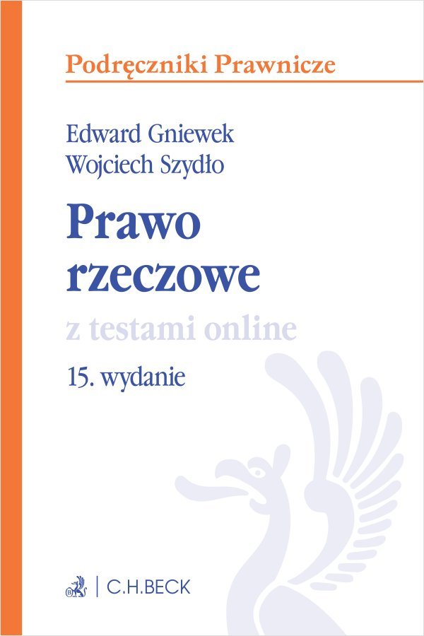 Prawo rzeczowe z testami online okładka