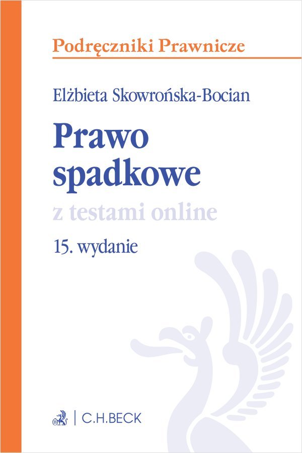 Prawo spadkowe z testami online okładka