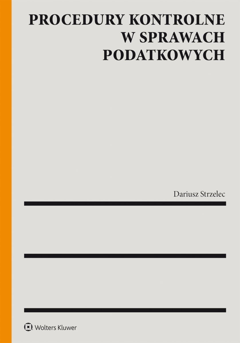 Procedury kontrolne w sprawach podatkowych okładka