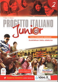 Progetto Italiano Junior 2. Zeszyt ćwiczeń okładka