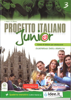 Progetto Italiano Junior 3. Zeszyt ćwiczeń okładka