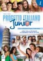 Progetto italiano junior 1. Podręcznik z ćwiczeniami + CD okładka