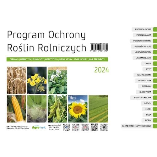 Program Ochrony Roślin Rolniczych 2024 okładka