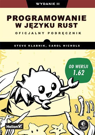 Programowanie w języku Rust. Oficjalny podręcznik - ebook mobi okładka