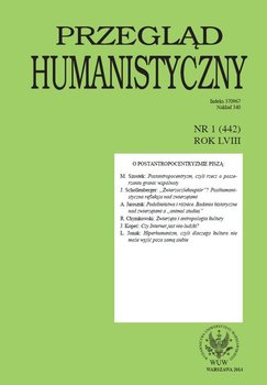 Przegląd Humanistyczny 2014/1 (442) okładka