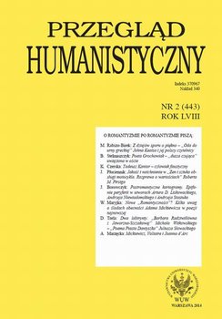 Przegląd Humanistyczny 2014/2 (443) okładka