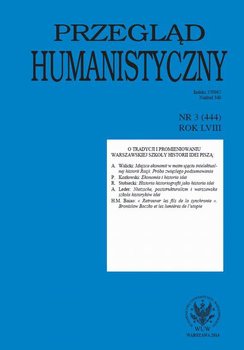 Przegląd humanistyczny 2014/3 (444) okładka