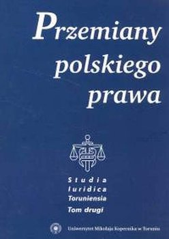 Przemiany polskiego prawa. Tom 2 okładka