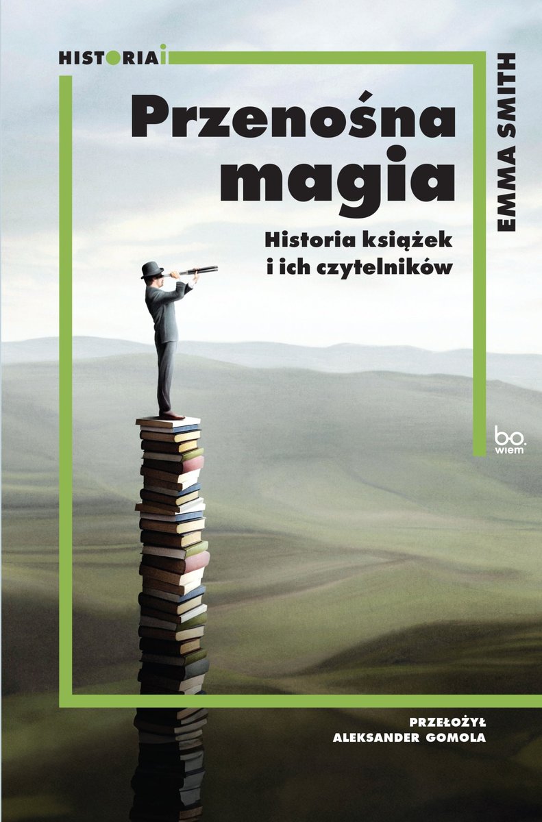 Przenośna magia. Historia książek i ich czytelników - ebook MOBI okładka